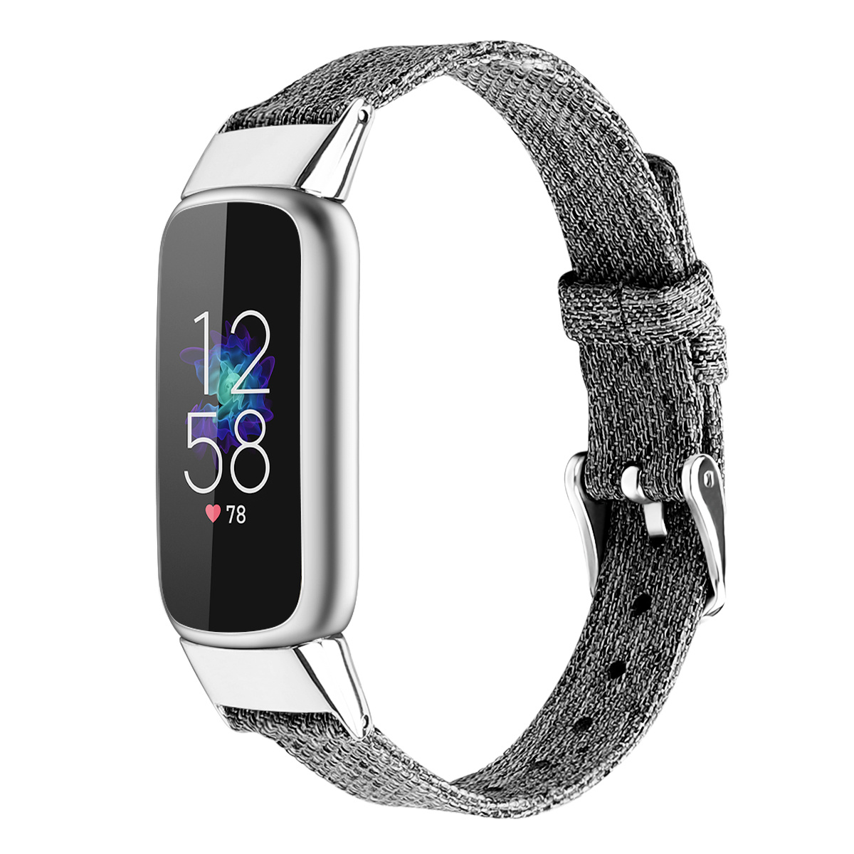 NINKI Compatible Thin & Light Fitbit Luxe Bands for Women Men,Soft  Breathable Woven Fabric Bracelet Strap Fitbit Luxe Replacement Bands for  Fitbit