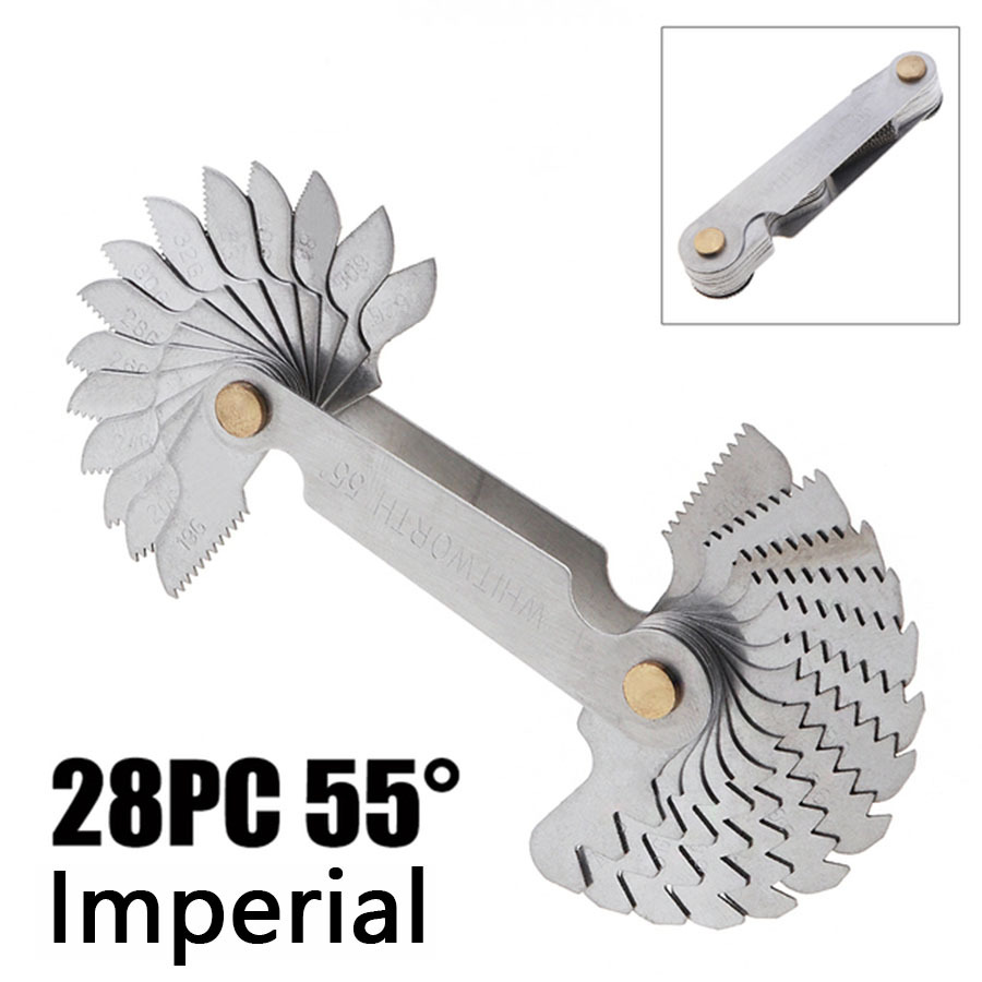 Us+metric+inch Thread Gauge Thread Gauge Rib Pattern Thread Temu