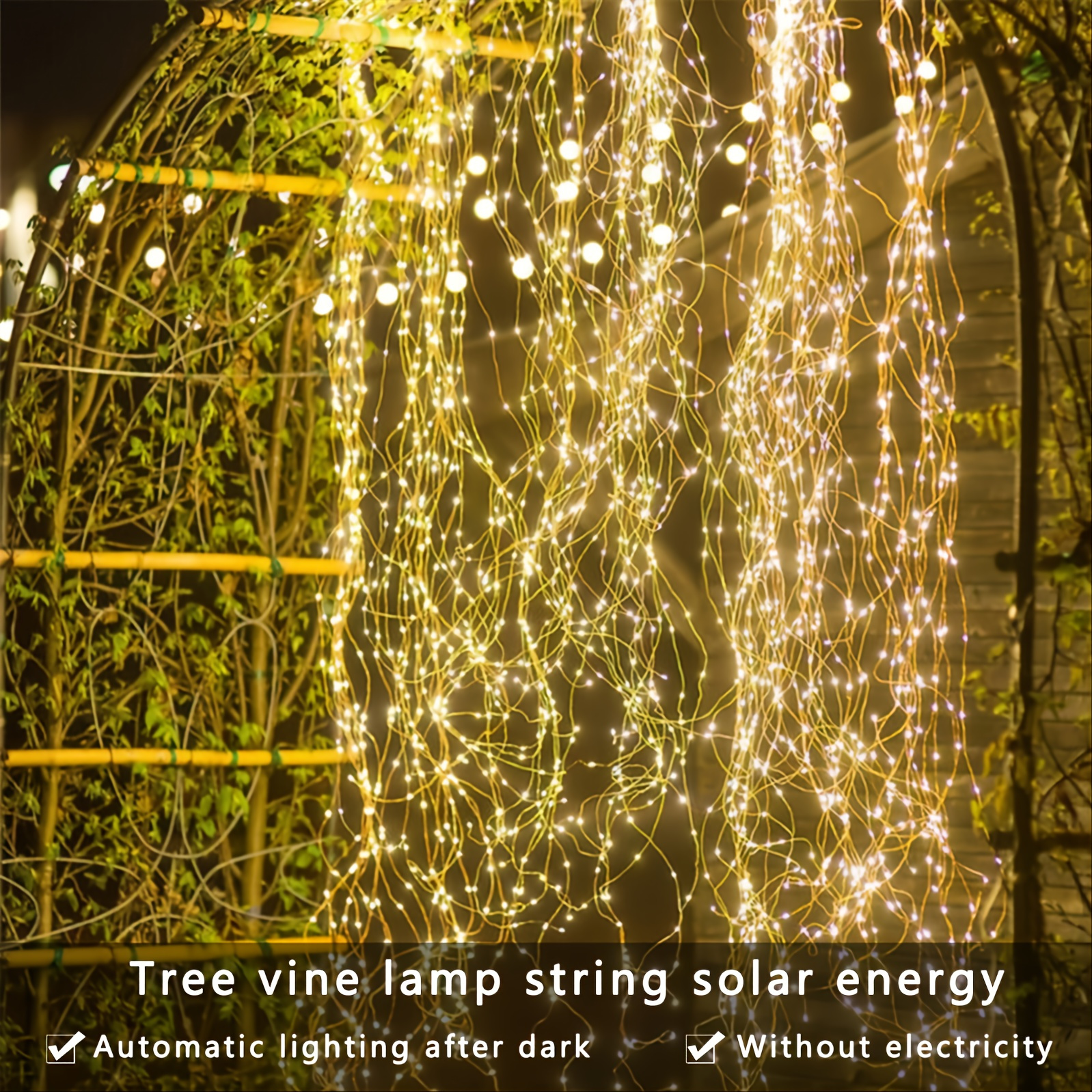 Solarer Lichtbaum - Kostenloser Versand Für Neue Benutzer - Temu Austria