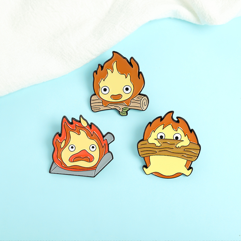 Calcifer from Studio Ghibli's Howl's Moving Castle Sticker