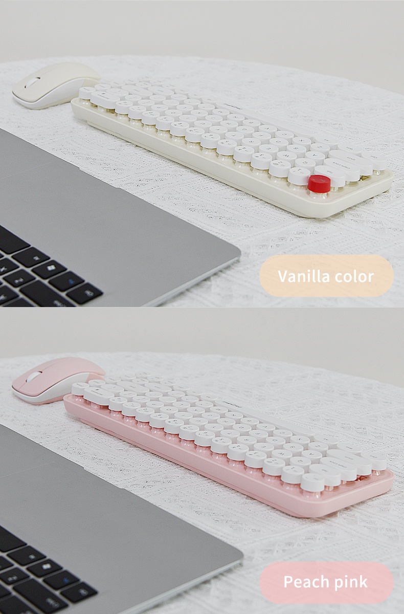 idol wireless membrane keyboard and mouse set details 15