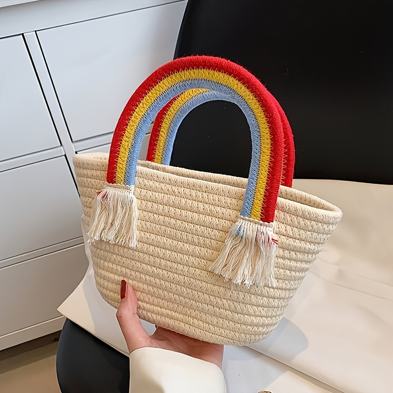  N/A Vegetable Basket Bag Shoulder Strap Modification Messenger  Bag Woven Shoulder Strap Replacement Canvas Bag Strap (Color : A, Size :  70cm) : Everything Else
