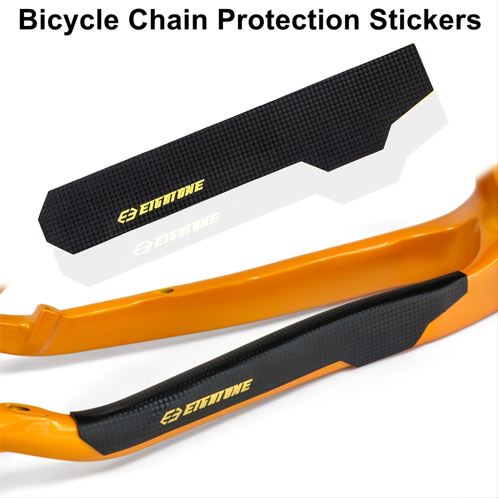 

Kocevlo Scratch-resistant Bicycle Chain Protection Sticker For Mtb And Road Bikes - Protect Your Bike Frame And Chain From Damage