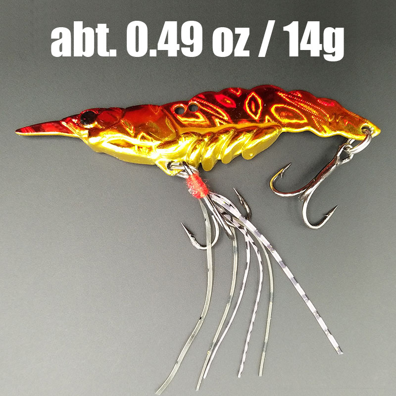 Lure Yo-Zuri Crystal 3D Shrimp 7cm - Imitation shrimp - Leurre de la pêche