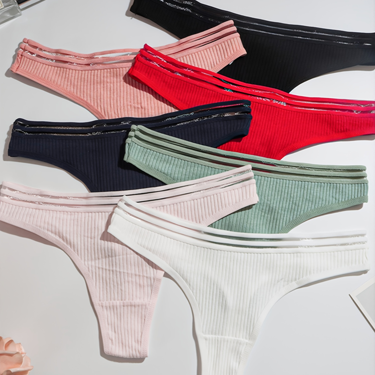 Combination Sexy Female Thong Women's Underwear Fashion - Temu