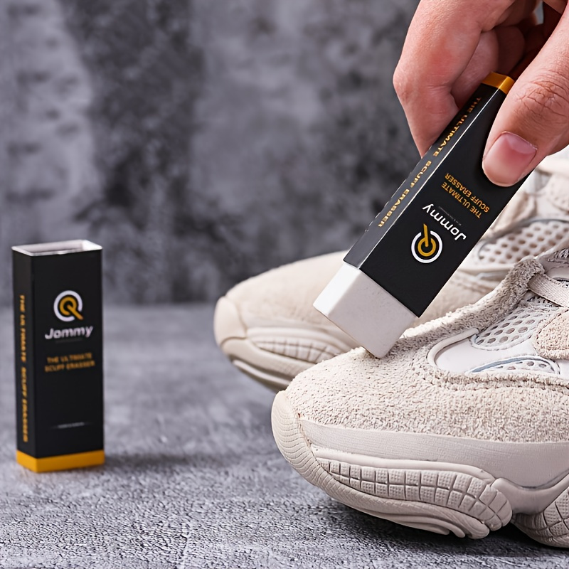 1pc Creative Portable Shoe Polish Double-sided Shoe Rubbing Sponge Shoe  Cleaner Colorless Decontamination Leather Shoe Cleaning Brush With Shoe  Polish