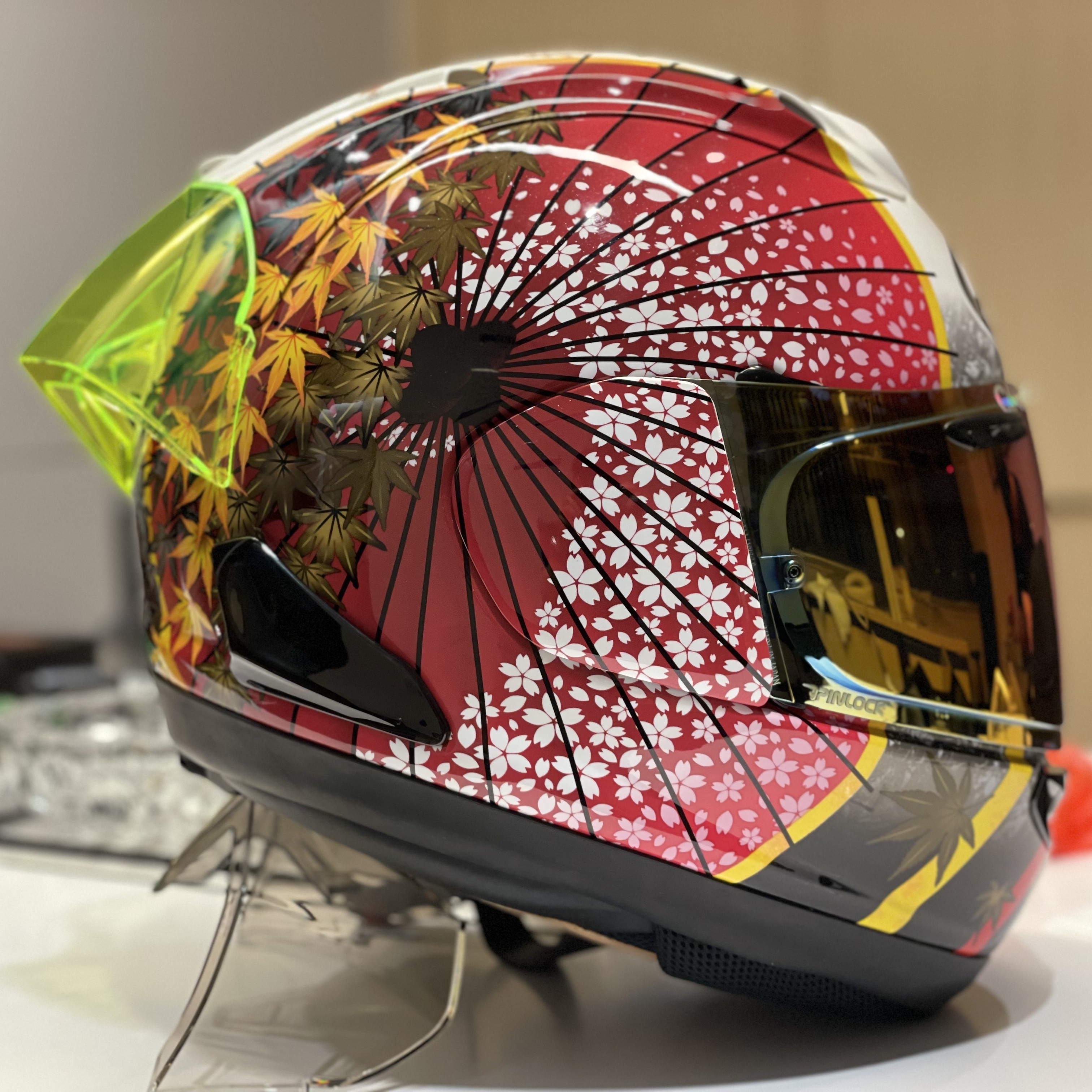 1pc Motorcycle Helmet Wind Deflector Fin Sports Helmet Rear Wing For