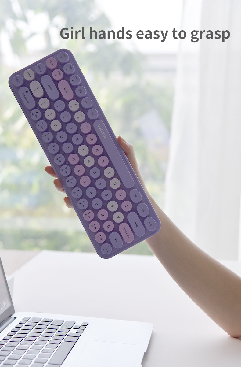 idol wireless membrane keyboard and mouse set details 7