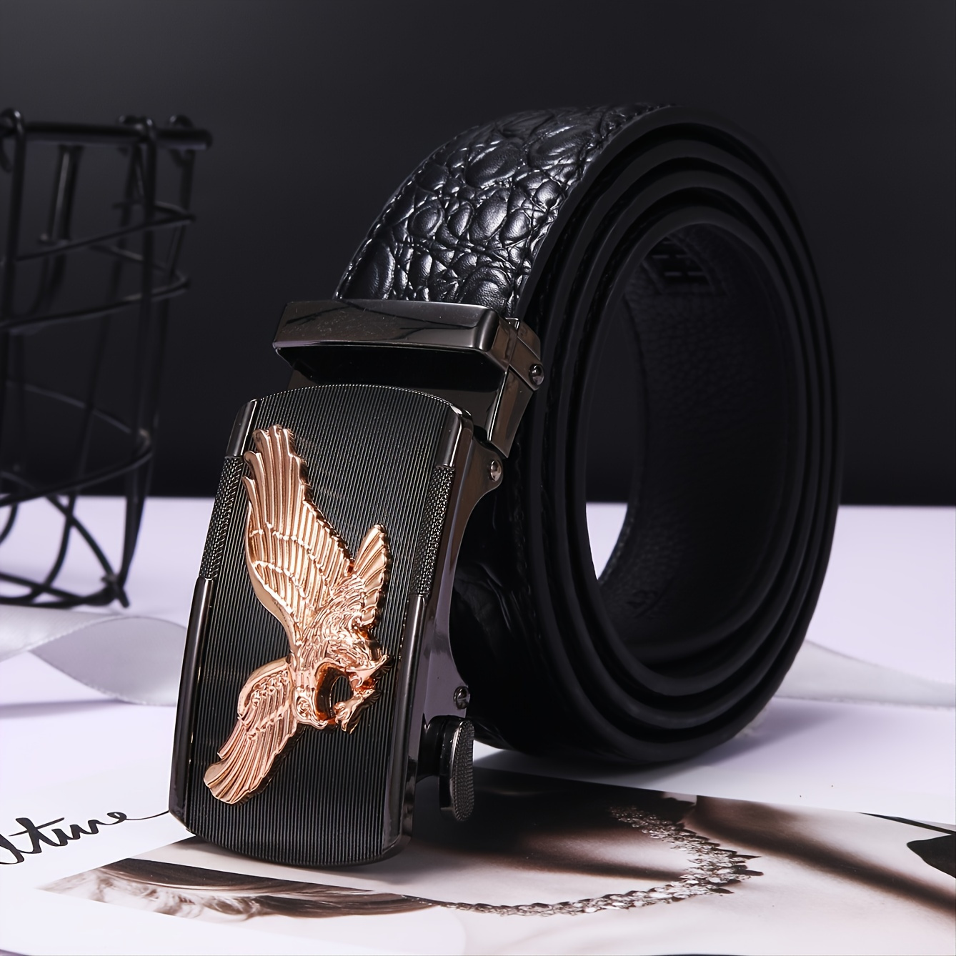 Sleek And Stylish Automatic Belt Buckle For Business Men - Made With  Durable Alloy Material - Temu