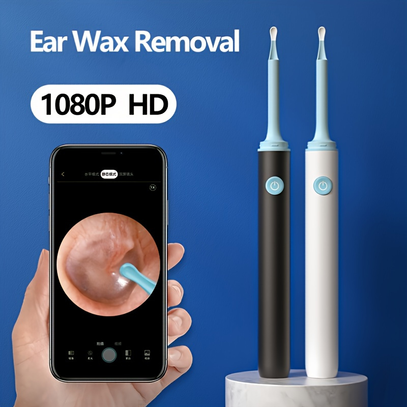 

Ear Wax Removal, Waterproof Earwax Cleaner With Camera, 6 Led Lights, Wifi Ear Cleaning Kit, Otoscope With Light, For ,iphone ,ipad, Android Smart Phone