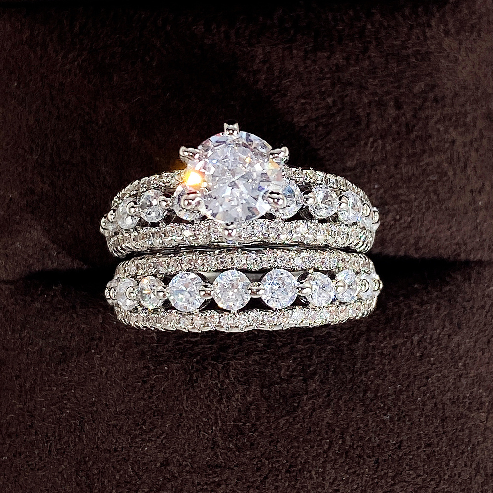 Zareen , Designer Cubic Zirconia Solitaire Diamond Ring for Women-DUB0 –