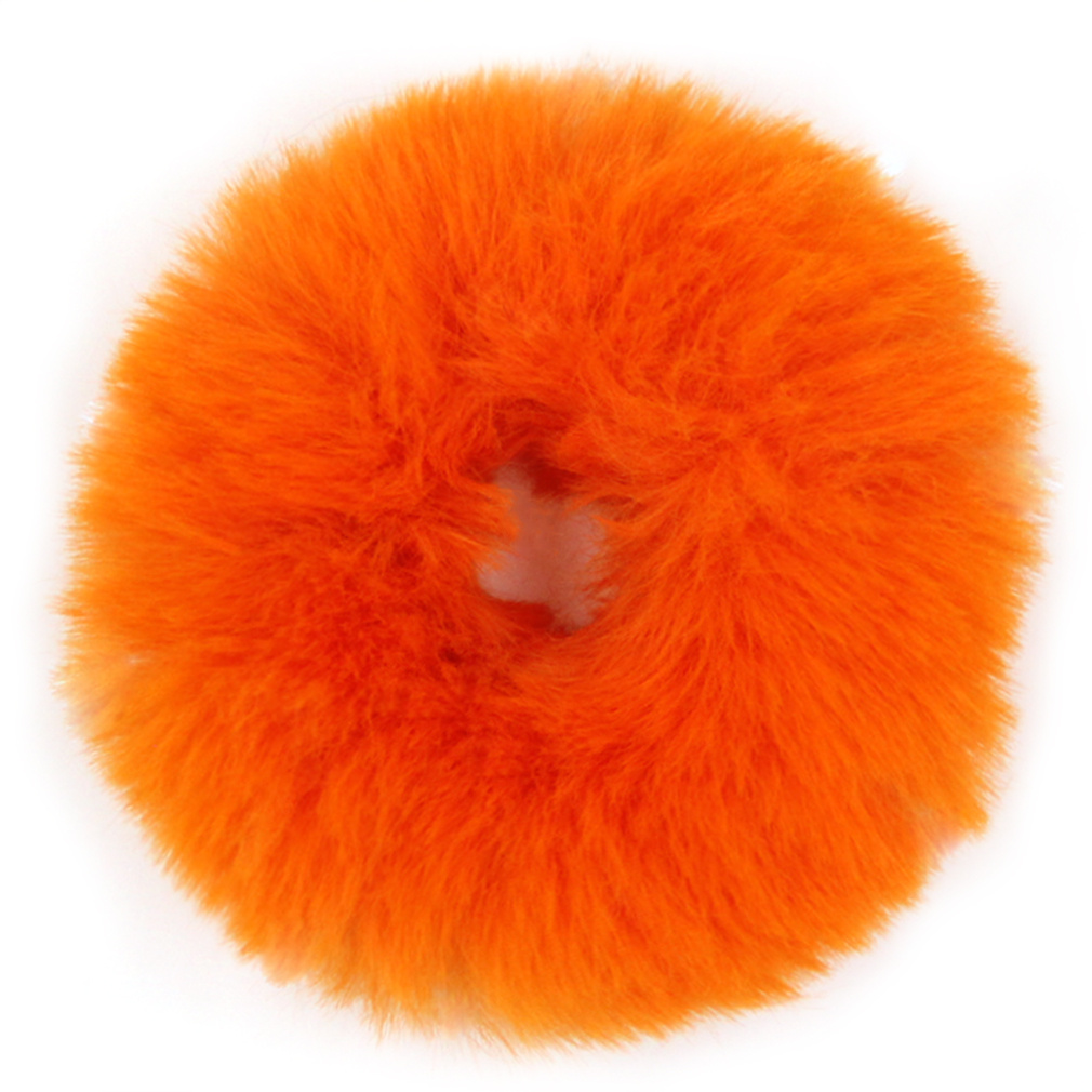 Faux Rabbit Fur Hair Scrunchies Elastic Hair Band 1pc