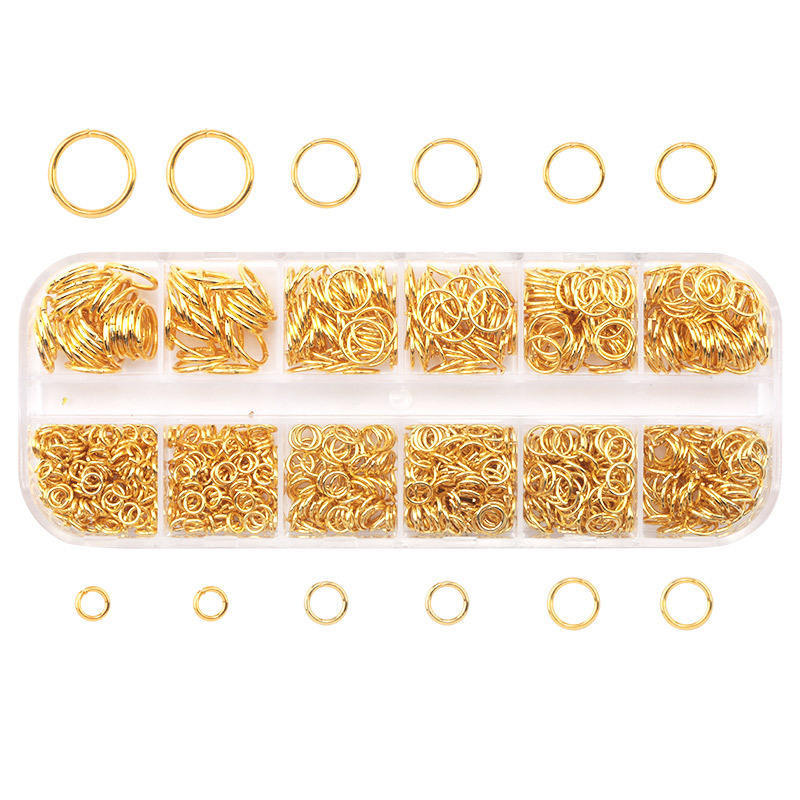 Mixed Size Ring Set 4mm 5mm 6mm 7mm 8mm 10mm