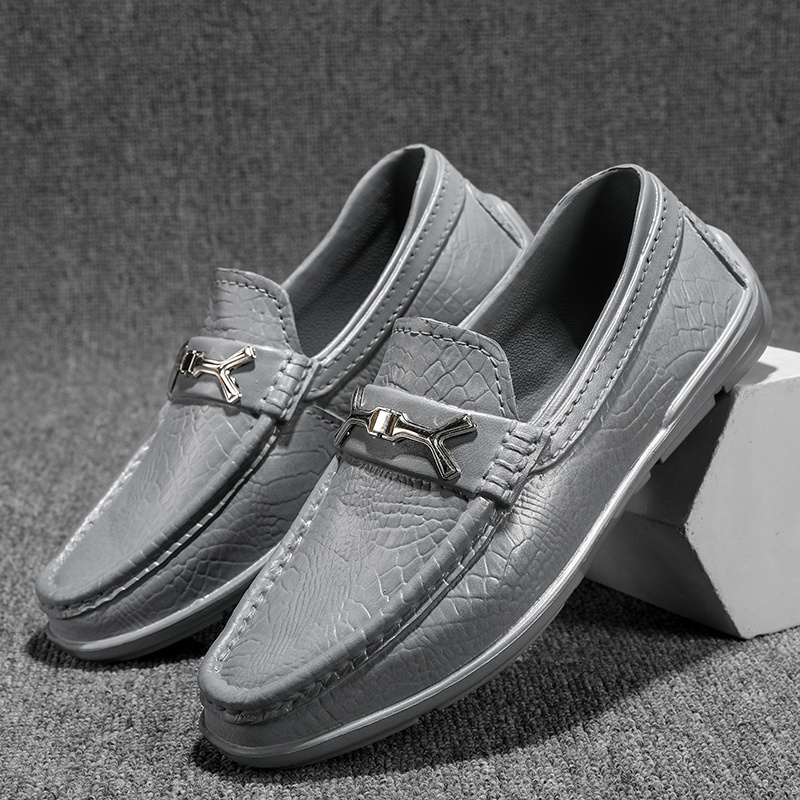 Mens New Pu Slip On Loafers Men's Shoes Temu Netherlands