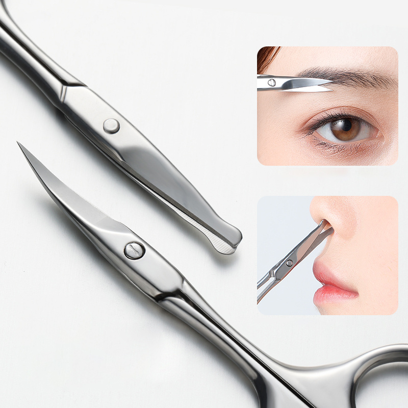 Men's Facial Hair Small Beauty Scissors Women Eyebrows Nose Temu