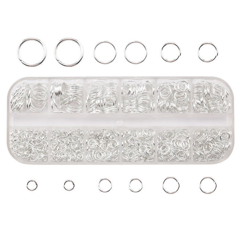 Mixed Size Ring Set 4mm 5mm 6mm 7mm 8mm 10mm
