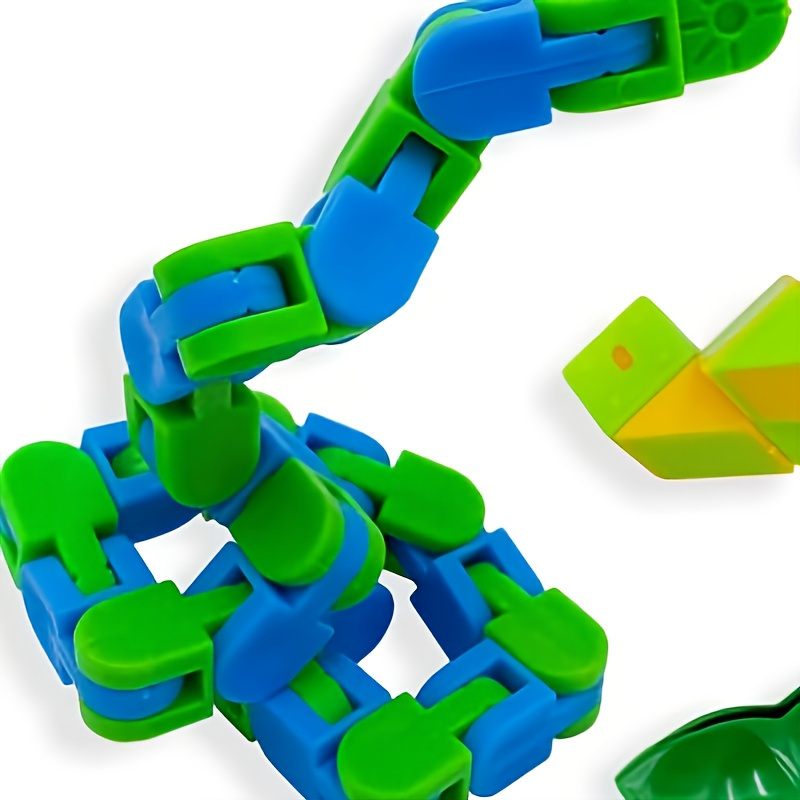 Anti Fidget Stress Toy Chain Track Spinner Bracelet Snake Shape