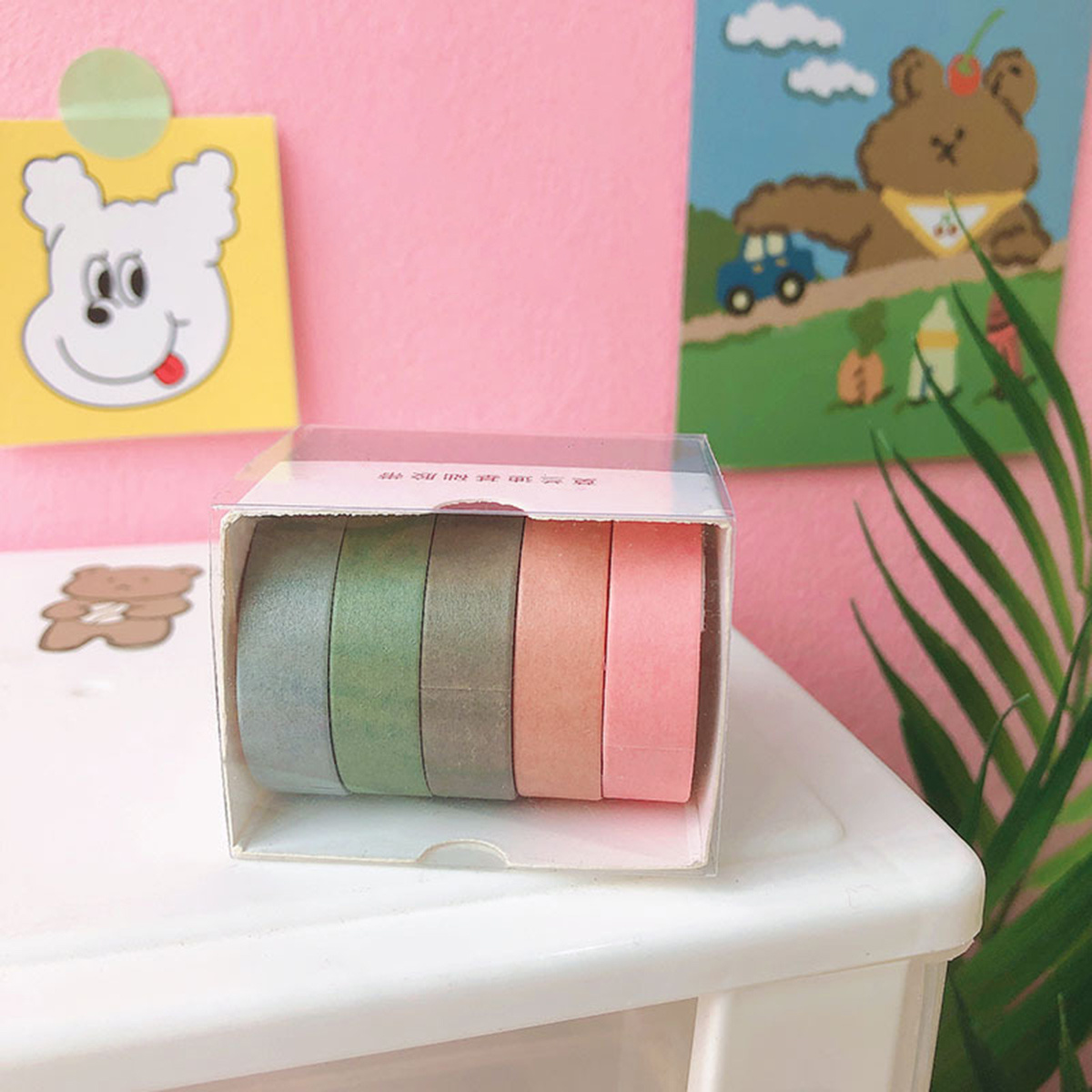 Washi Tape Crafts: Covered Heart Boxes