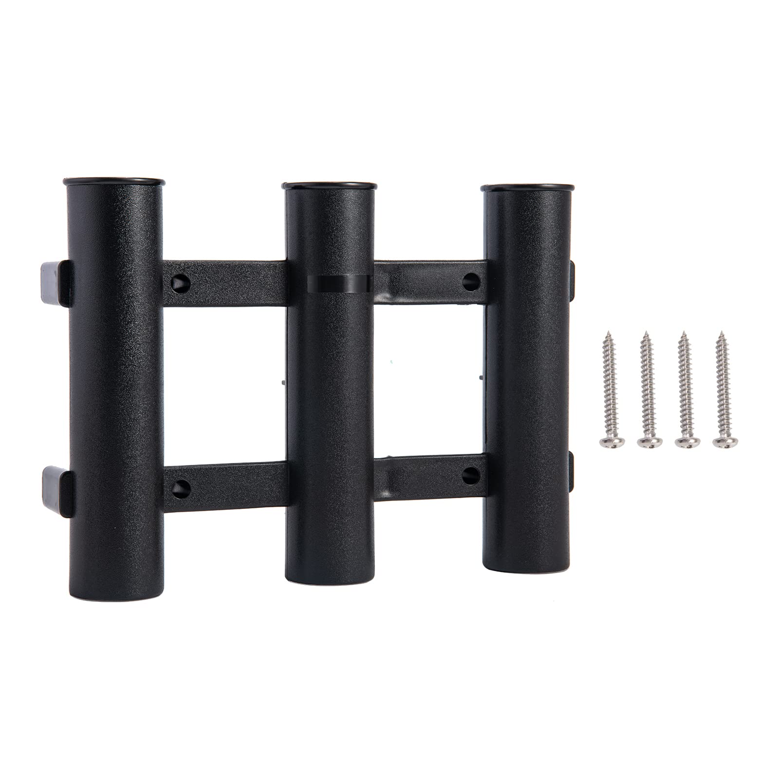 * Boat Fishing Rod Holder - Durable 3 Rod Tube Plastic Holder for  Convenient Fishing Tackle Storage