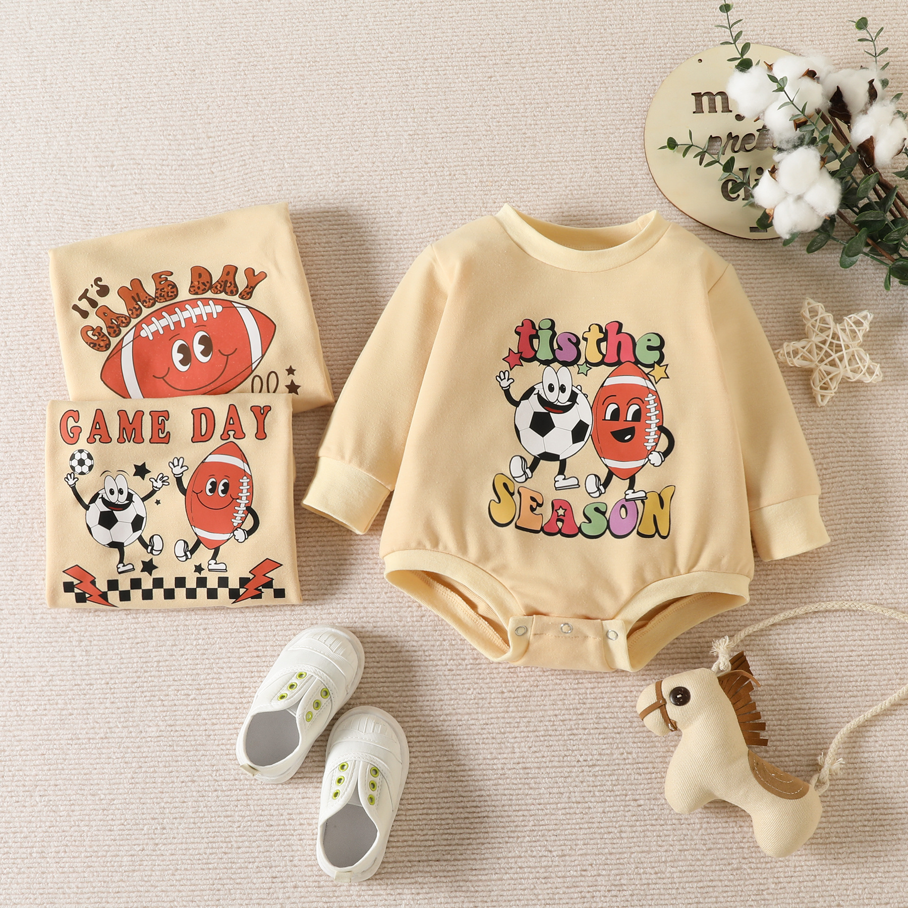 Adorable Halloween Onesie For Babies – Cute Cartoon Hoodie Romper, Long Sleeve Bodysuit For Infants 3-24 Months, Perfect For First Halloween & Fall