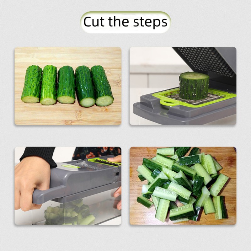 multi purpose vegetable slicer  Trancheuse de légumes, Coupe legumes,  Ustensile cuisine