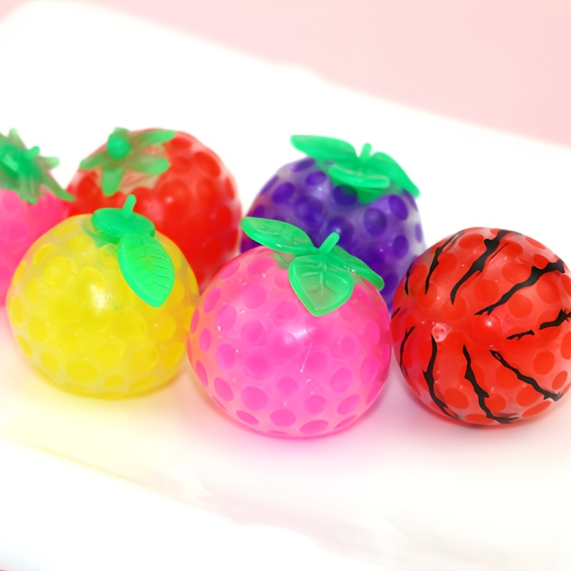 

Squeeze Away Stress With Soft Fruit Balls - Watermelon, Strawberry & Tomato!