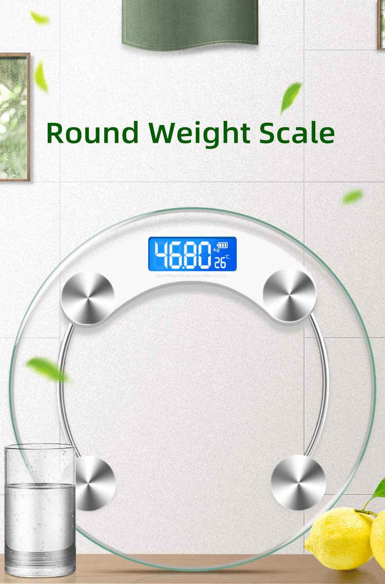 Smart Digital Bathroom Scales With Lcd Display And Capacity - Accurately  Measure Body Weight And Track Progress, Bathroom Tools - Temu