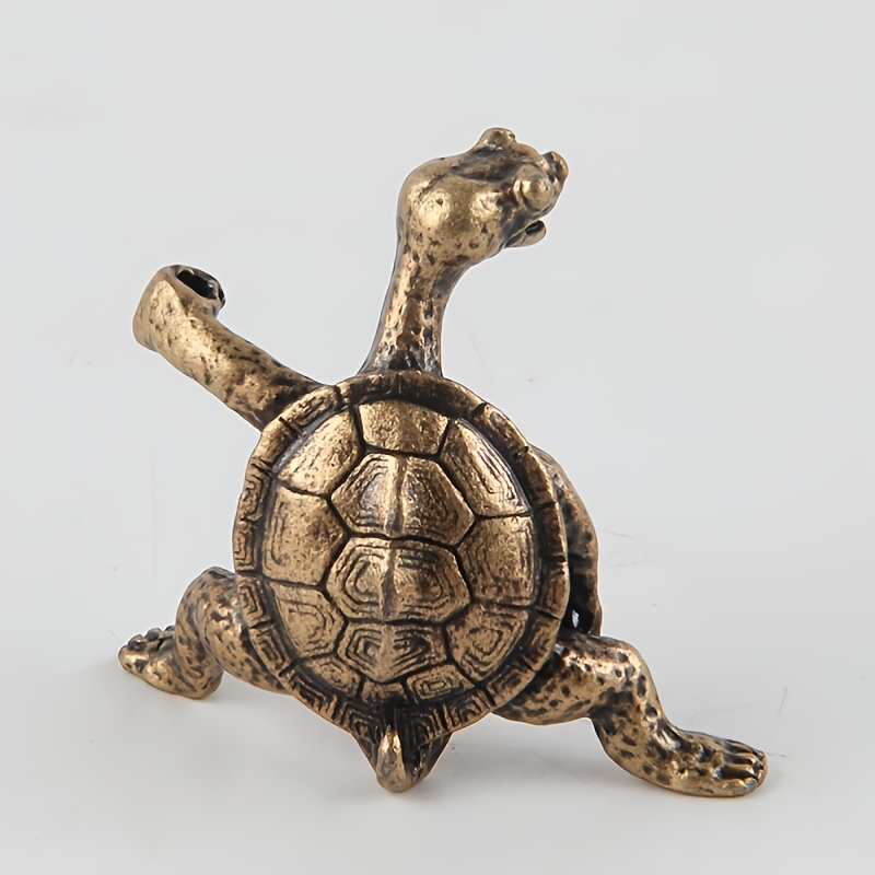 Antique Bronze Kung Fu Turtle Shaped Incense Stick Holder | 24/7 ...