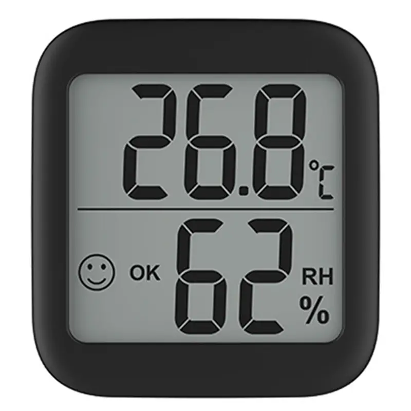 1pc Mini LCD Digital Thermometer Hygrometer Indoor Room Temperature  Humidity Meter Sensor Gauge Weather Station