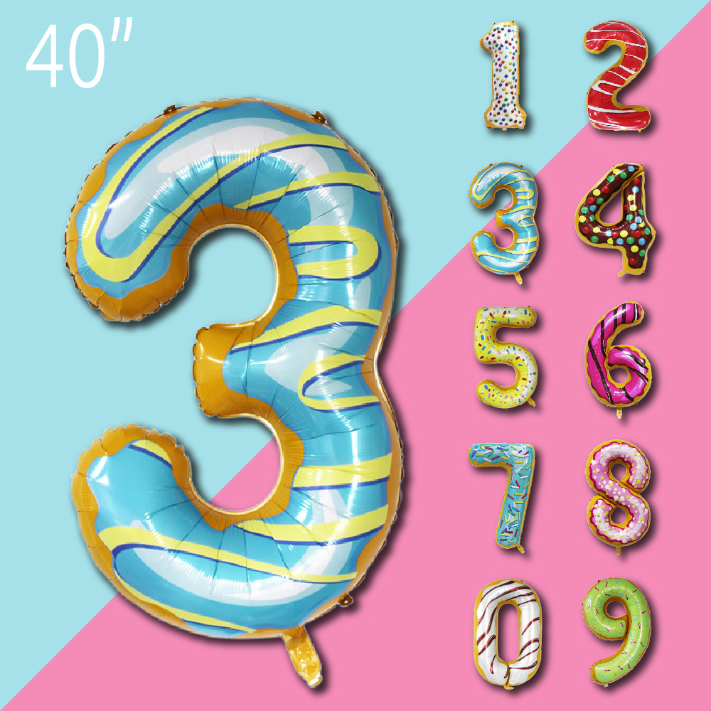 Birthday Number Balloon Birthday Party Decor Accessory Temu