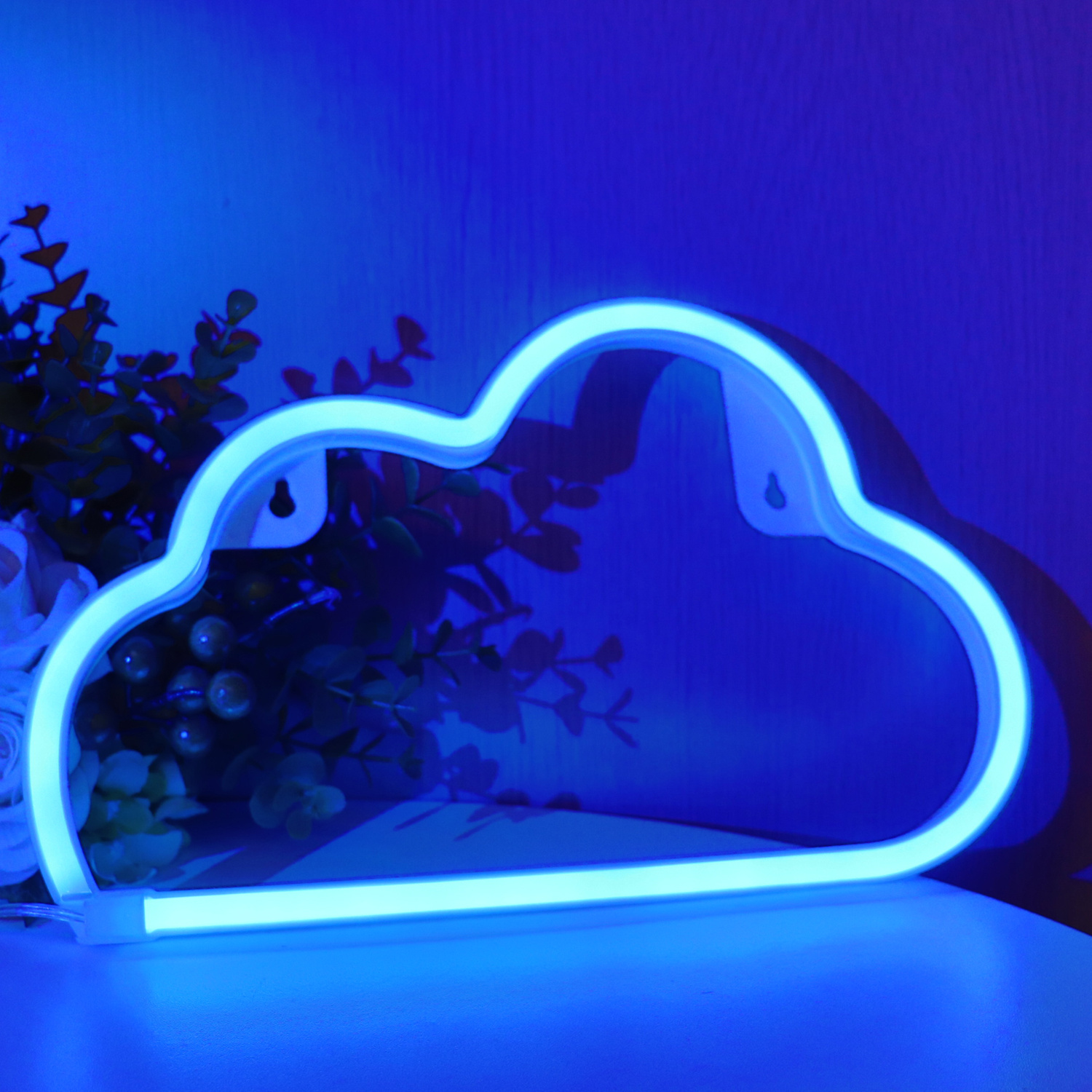 Cloud Shaped Led Wall Neon Sign Light Temu