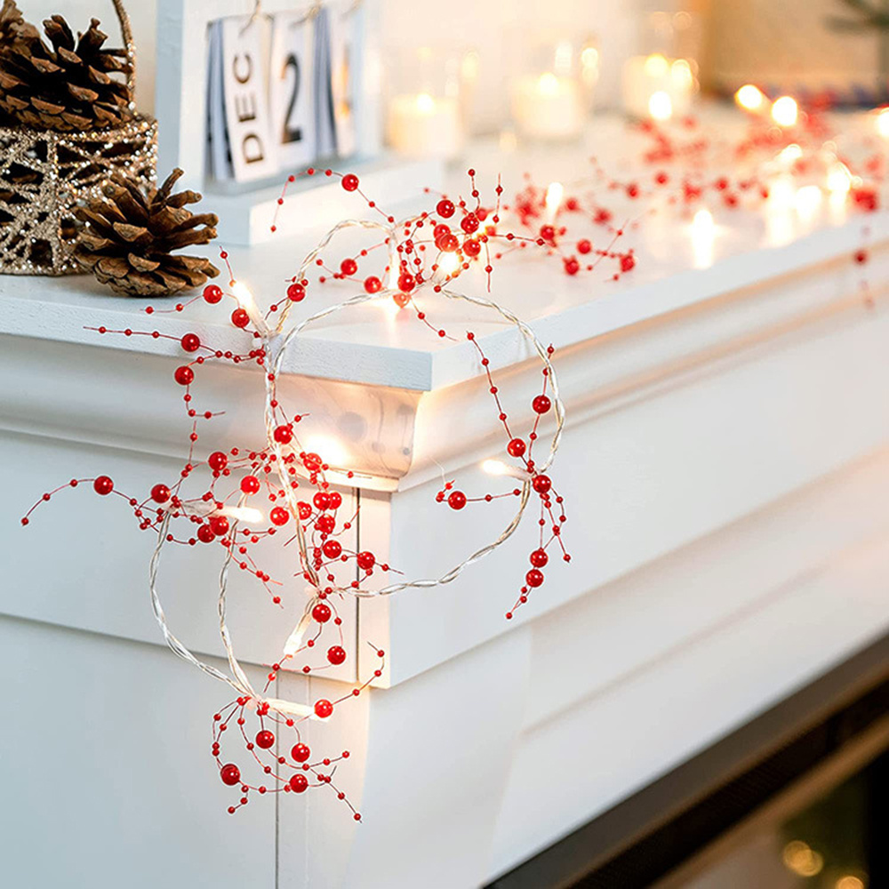 Led Beads String: Illuminate Home Festive Christmas Lights - Temu