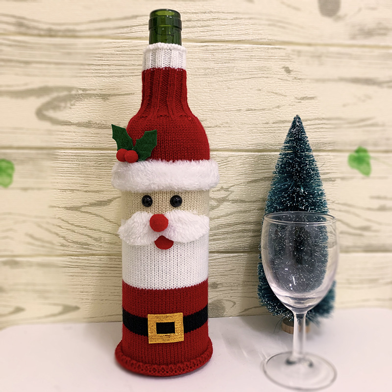 Christmas sweater for hot sale wine bottle