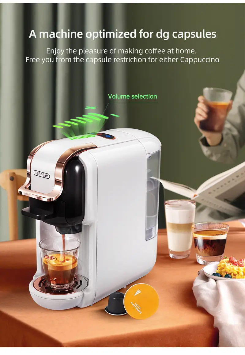 hibrew multiple capsule coffee machine hot cold dolce gusto milk nespresso capsule ese pod ground coffee cafeteria 19bar 5 in 1 details 4