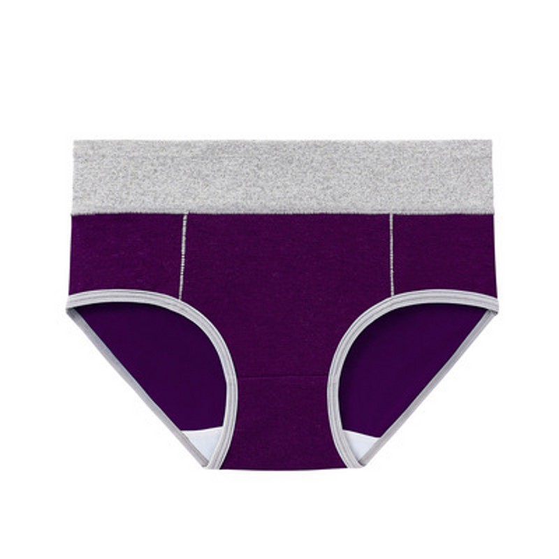 PLEASURE Women's Super Comfort 100% Cotton Highwaist Multicolor Panties [  APCMRI8_L] : : Fashion