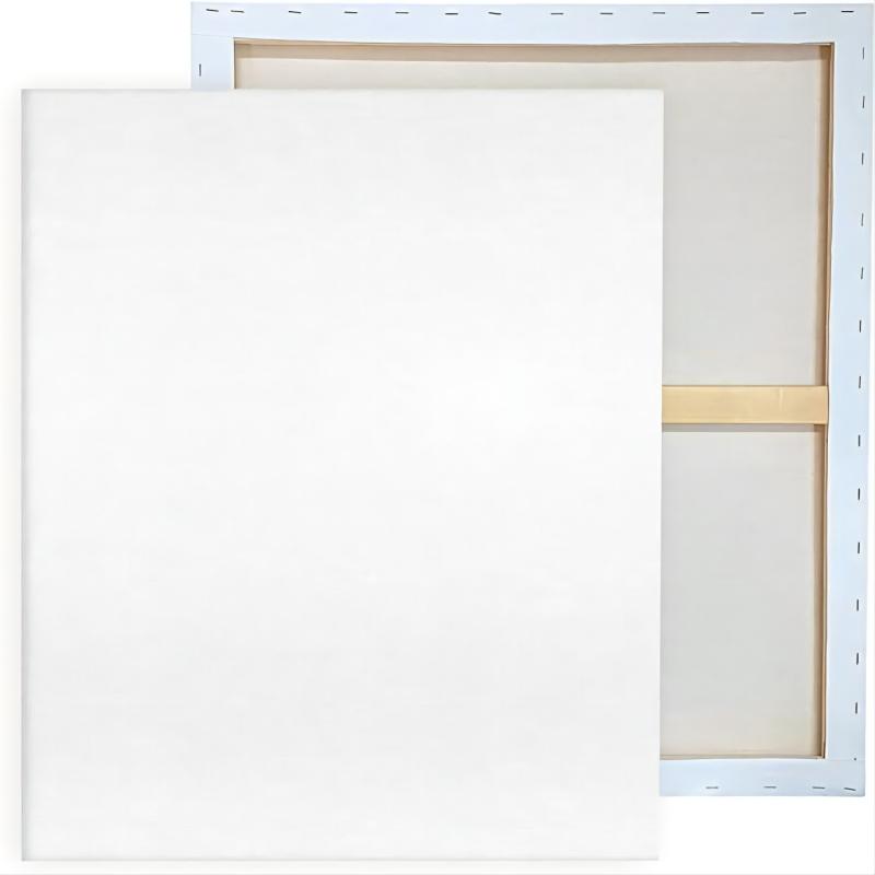 artecho stretched canvas 8x10''blank 20 pack