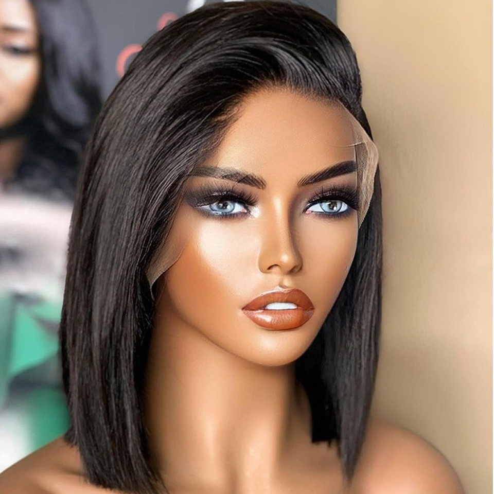 Lace front shop wig bob