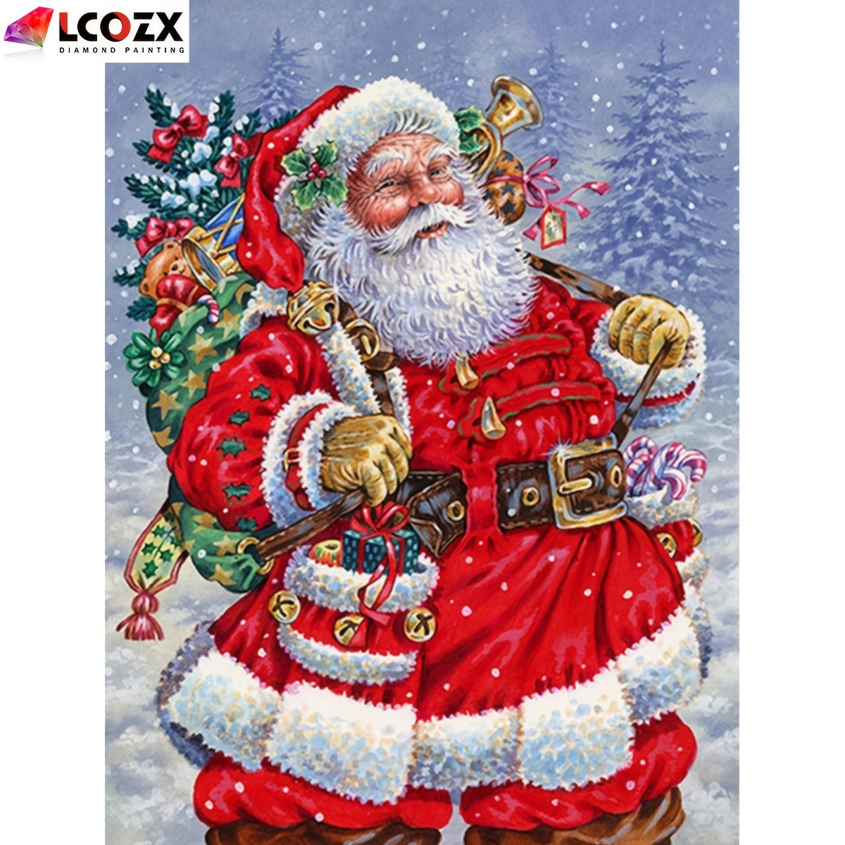 Special Shaped Christmas Santa Claus Diamond Painting Kit - DIY – Diamond  Painting Kits