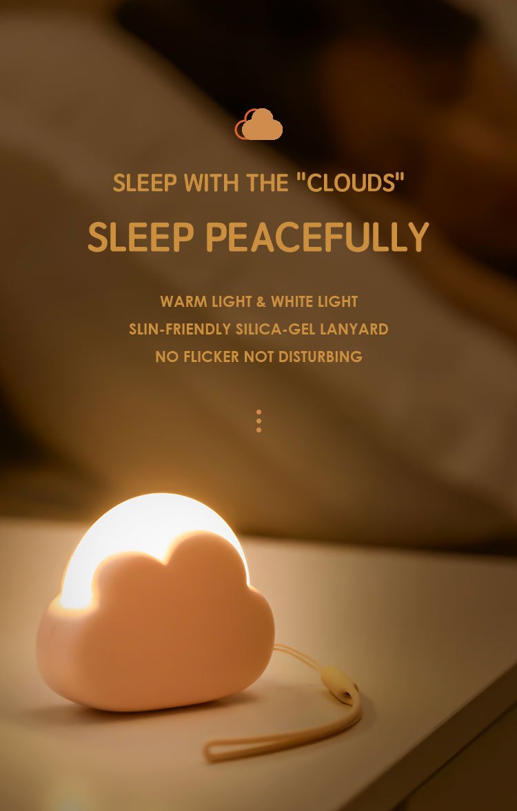 Creative Cute Cloud Shaped Night Light