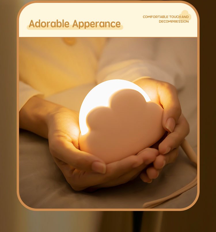 Creative Cute Cloud Shaped Night Light