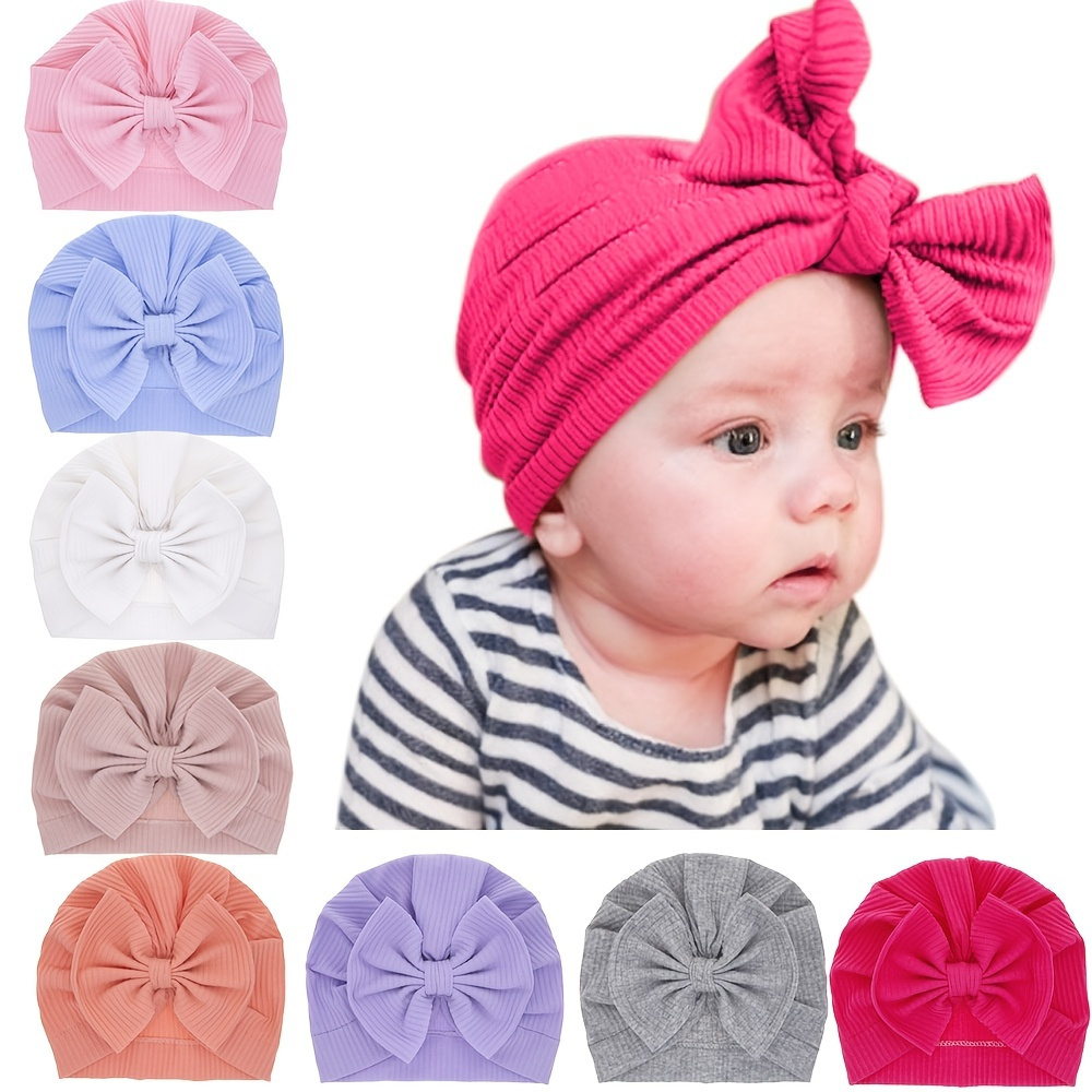 Baby Girl Big Bow Headband Hair Band Head Wrap Hair Accessories ...