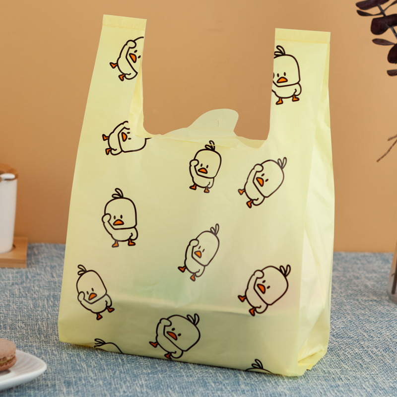 Plastic Takeaway Packaging Bag Bakery Food Packaging Bag Temu