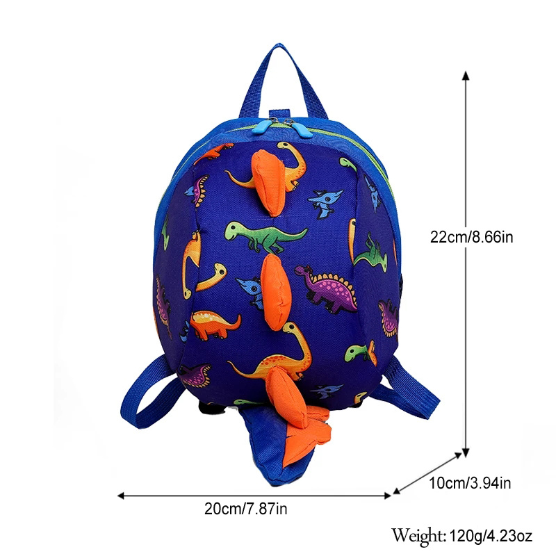 Kids Backpack With Cute Dinosaur Toddler Baby Safety Harness Backpack