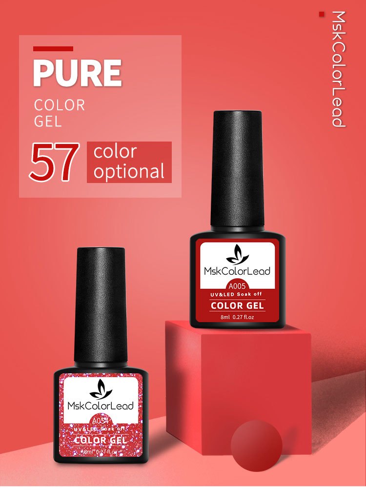 60 Colors Nail Uv Light Polish Made Of Natural - Temu