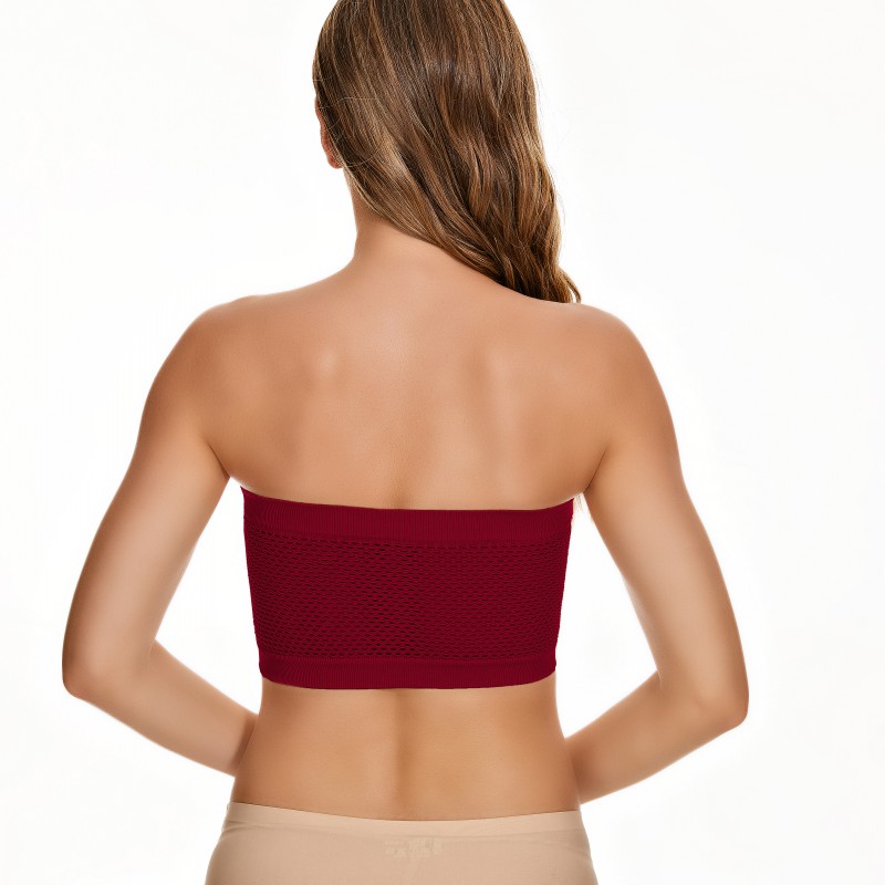 SINGLE STRAPLESS SEAMLESS NON PADDED BANEAU BRA – Desire Outfit