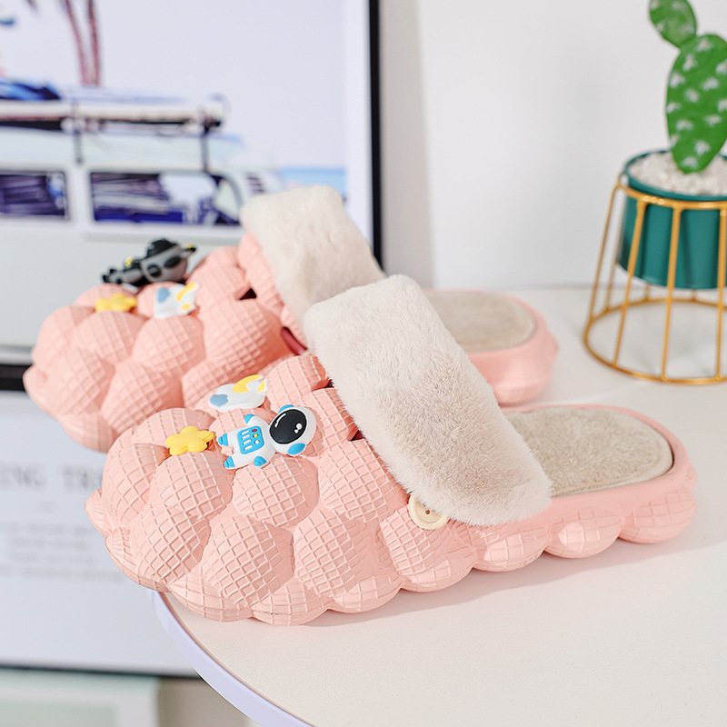 Bubble Slippers Diy Charms Massage Bubble Slides Thermal Temu