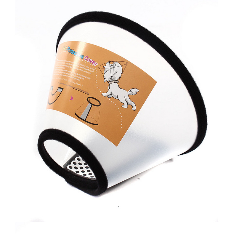 Pet Anti-scratch And Anti-chew Elizabethan Collar. Recommended To Size Larger Than The Actual Measurement