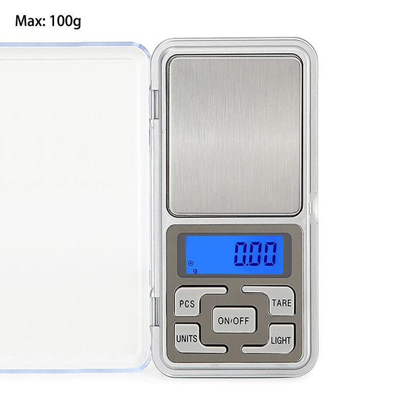 500g Small Scale 001g Resolution Digital Touch Pocket Scale Electronic  Precision Weed Jewelry Scale 