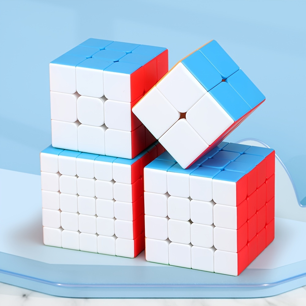 V-Cube Illusion 7x7 Magic Cube. Green and White