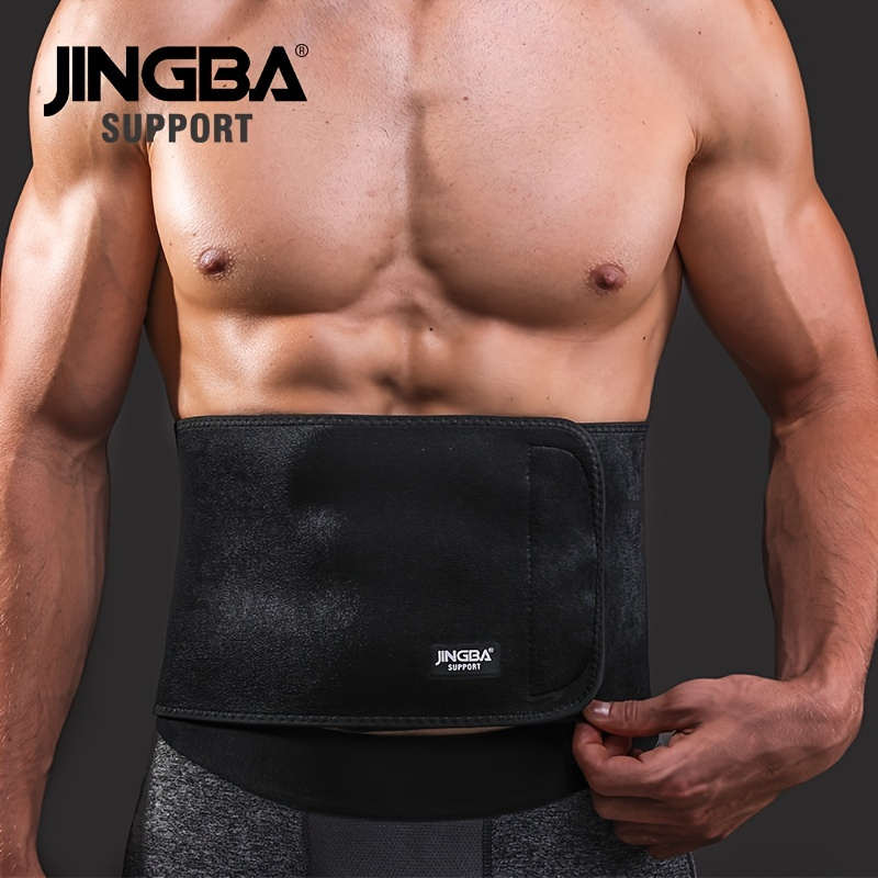 JINGBA SUPPORT Men Waist Trainer Support Sauna Suit Modeling Body Shaper  Belt Weight Loss Cincher Slim Faja Gym Workout Corset - Price history &  Review